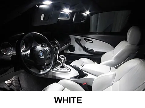 Комплект светодиодного внутреннего освещения, 21 шт., для BMW X6 E71 E72 2008-2014, светодиодный купольный светильник с картой, дверной туалетный столик, зеркало Canbus