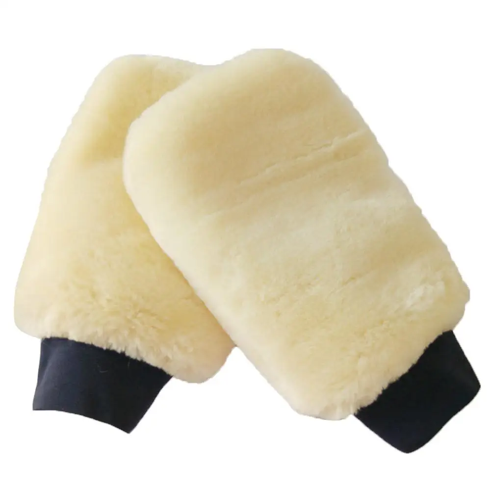 

1pc Microfiber Plush Car Detailing Soft Wash Mitten Washing Glove Cleaning Tools Mitt Cloth Cleaning Tools Car Ca-re