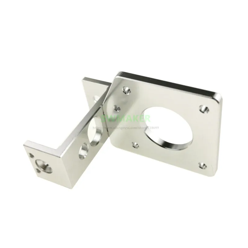 1 Chiếc CR-10 CR-10S Loạt Tất Cả Kim Loại Y Trục Động Cơ Cố Định Chân Đế/Nẹp Đen Cho 2040 Hồ Sơ Creality 3D Máy In Phần