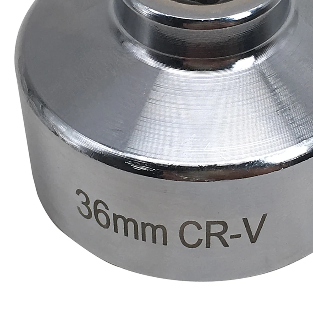 Oil Filter Wrench 36mm 3/8\' Drive Oil Filter Wrench Oil Filter Socket Auto Tool for BMW for Benz for Volkswagen for Volvo