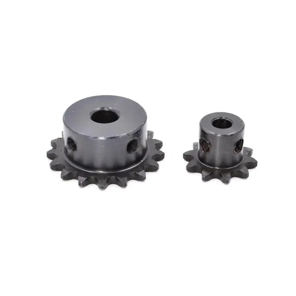 1Pcs 27-40 Tooth 04C Chain Gear 45# Steel 5mm-18mm Bore Industrial Sprocket Wheel Motor Chain Drive Sprocket