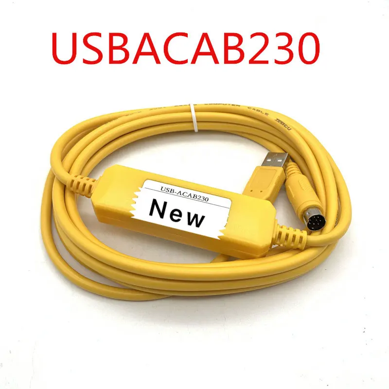 Maxgeek USBACAB230 Delta PLC Programming Cable USB TO RS232 Adapter For USB-DVP ES EX EH EC SE SV SS Series Cable