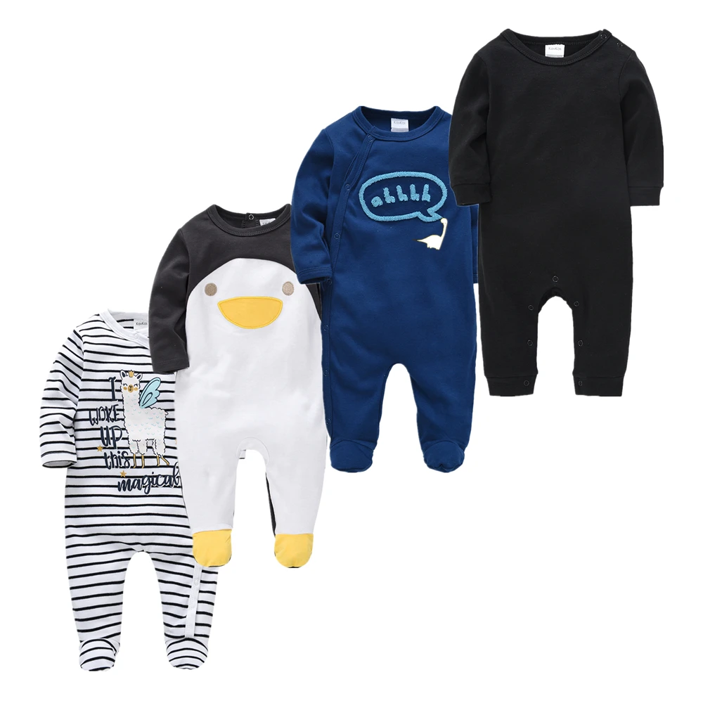 

New Boy Pijamas Sleepers Roupas bebe fille Cotton Breathable Soft ropa bebe Newborn Sleepers Toddelr Baby Girls Pjiamas