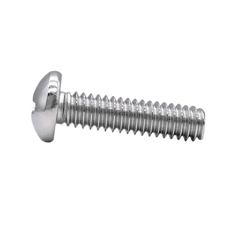 10/50pcs UNC 2#-56 4#-40 6#-32 8#-32 10#-24 12#-24 US Coarse Thread 304 Stainless Steel Cross Round Phillips Pan Head Screw Bolt