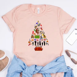 Tv Show Friends Shirt Pivot Friends Central Perk T-shirt Rachel Joey Ross Monica Graphic Tee Unique Gift for Fans Kawaii Tops