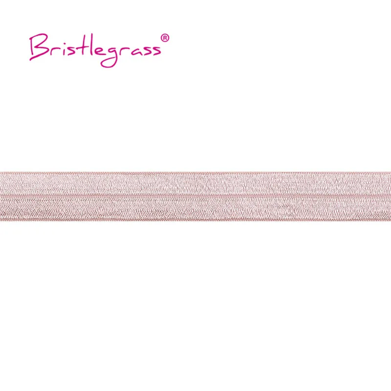 BRISTLEGRASS 50 100 Yard by Roll Solid Shiny FOE Fold Over Elastic 3/4 \