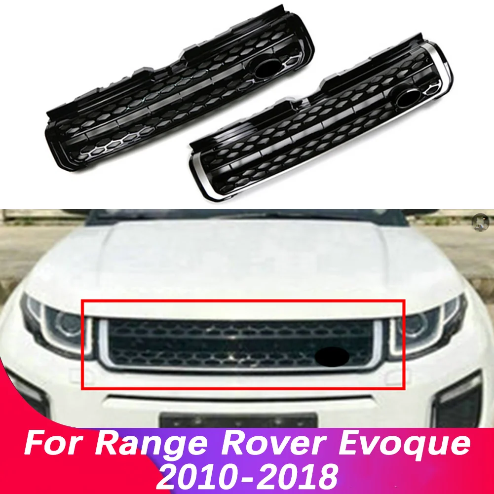 

Car Front Bumper Grille Centre Styling Upper Grill For Land Rover Range Rover Evoque 2010 2011 2012 2013 2014 2015 16 2017 2018