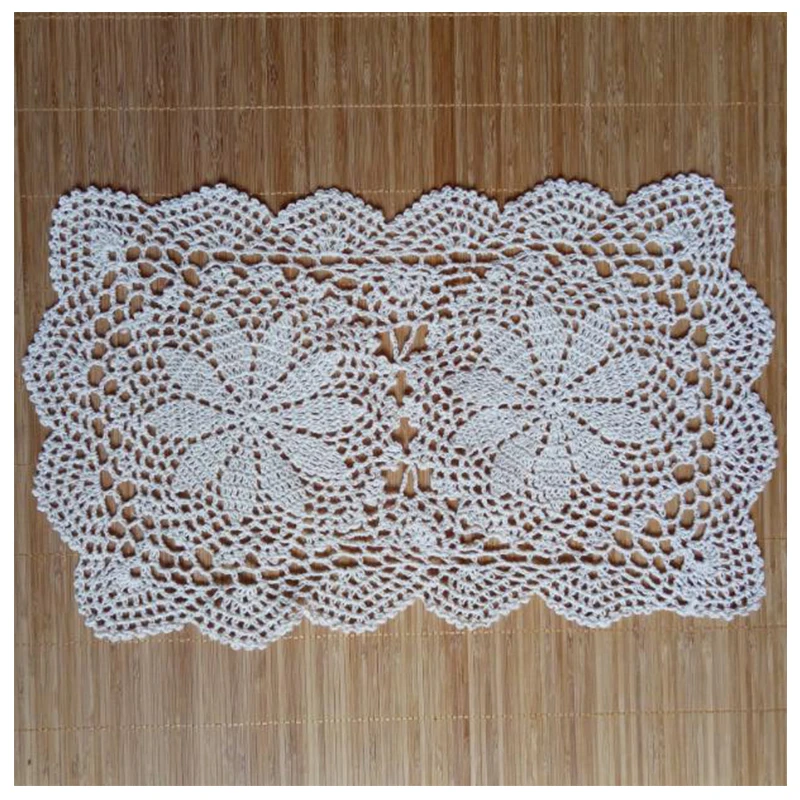 

Modern Cotton Placemat Cup Coaster Mug Kitchen Christmas Dining Table Place Mat Cloth Lace Crochet Tea Coffee Doily Drink Pad