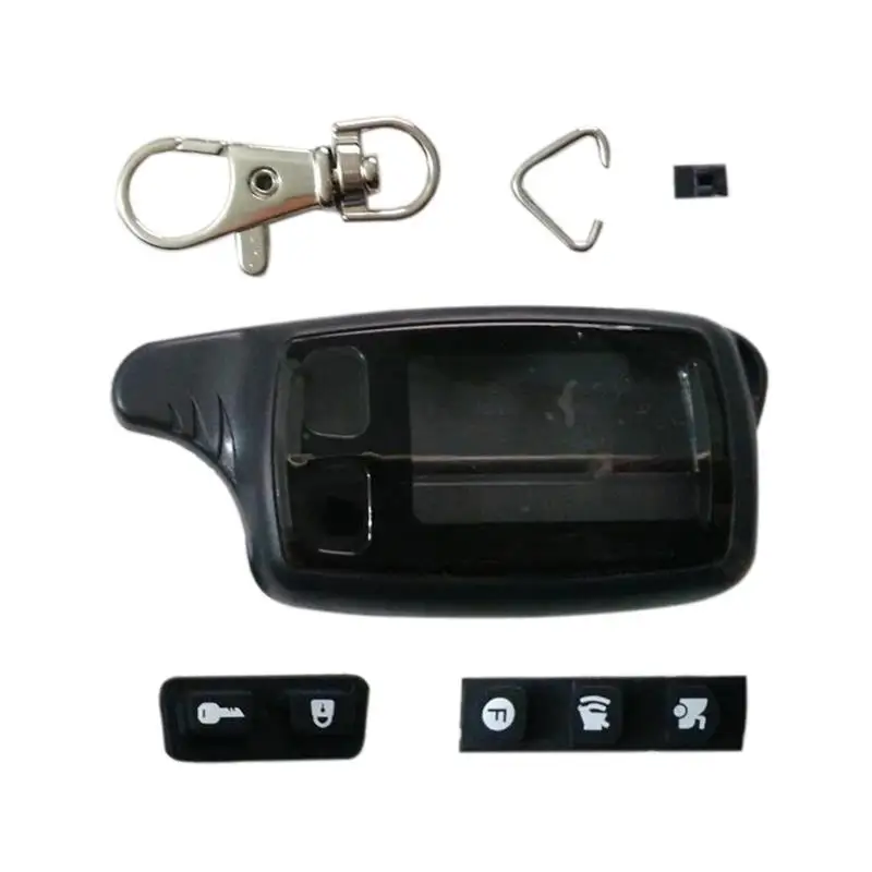 Controle Remoto Habitação Key Shell, Case Keychain, Capa para LCD em dois sentidos, Tomahawk Tw-9010, TW-9020, TW-9030, TW9020, TW9030