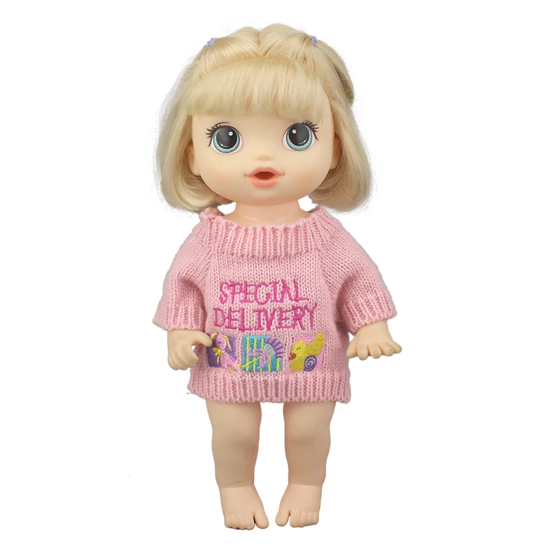 2021 Doll Sweater Clothes  For 12 Inch 30CM Baby Alive Doll Toys Crawling Doll Accessories