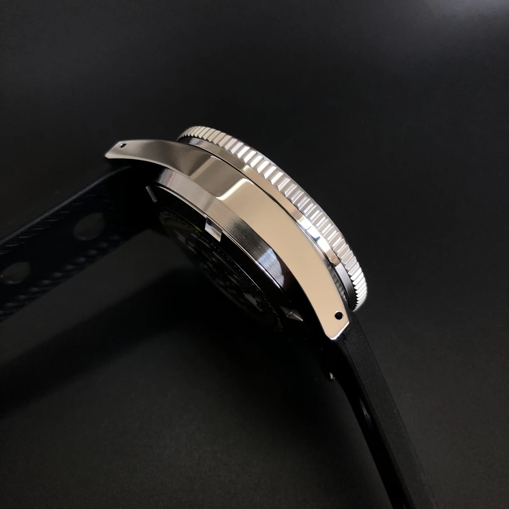 ساعات أوتوماتيكية فاخرة من STEELDIVE للرجال 200 متر مقاومة للماء ساعة غوص ميكانيكية للرجال C3 ساعة مضيئة مرآة الياقوت NH 35