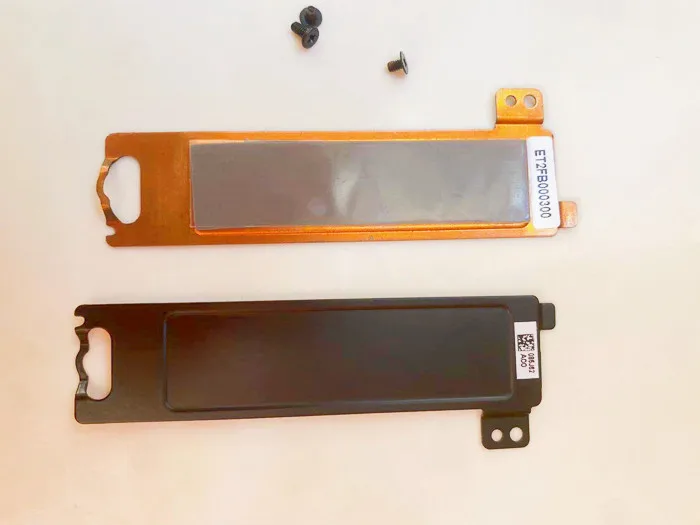 For Dell Latitude 5400 5401 5402 5500 5501 5502 Precision 3540 3541 3542 2280 M.2 SSD Hard Drive Heatsink Heat Dissipation Vest