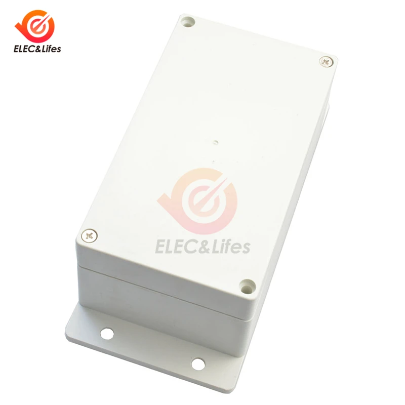 Imagem -02 - Waterproof Clear Plastic Electronic Project Box Enclosure Cover Case para Projetos Eletrônicos Faça Você Mesmo 158x90x65 mm