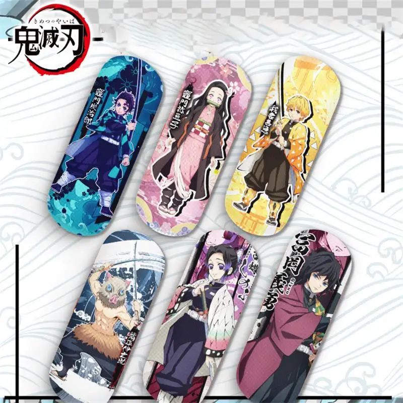 Anime Demon Slayer Glasses Case Kamado Tanjirou Kamado Nezuko Anime Cosplay Eyeglass Case  Leather Metal Myopic Glasses Box