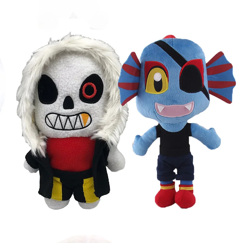 20 Styles Undertale Plush Toys Cartoon Sans Plush Dolls Frisk Chara Stuffed Soft Zombie Toys for Kids Christmas Birthday Gifts