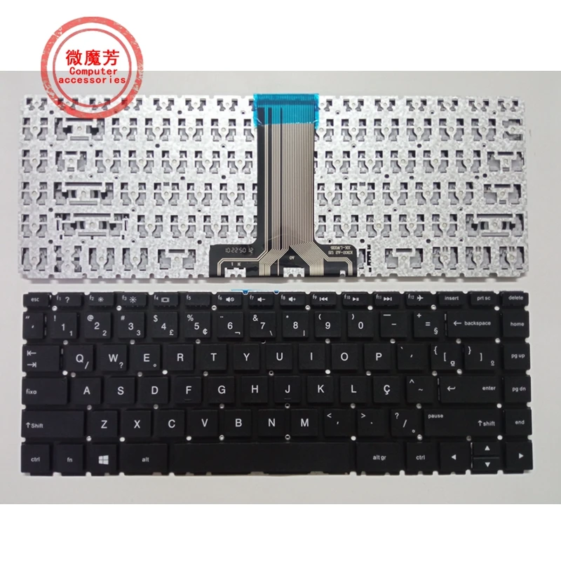 

BR Layout Keyboard FOR HP Pavilion 14-BS 14M-BA 14-BW 14G-BR 14-BP 14T-BA 14M-BA 14-BA 240 G6 245 G6 246 G6