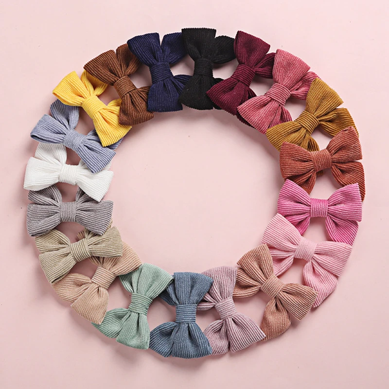 Baby Hair Clips Big Bows Newborn Hair Accessories Candy Color Baby Infant Princess Party Hairpin Children Toddler Barrrette