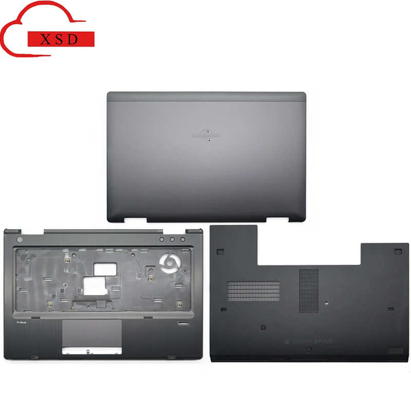 

Original New For HP Probook 6460B 6465B 6470B 6475B LCD Back Cover/Palmrest/Bottom Case Door Case Top A Cover 642778-001