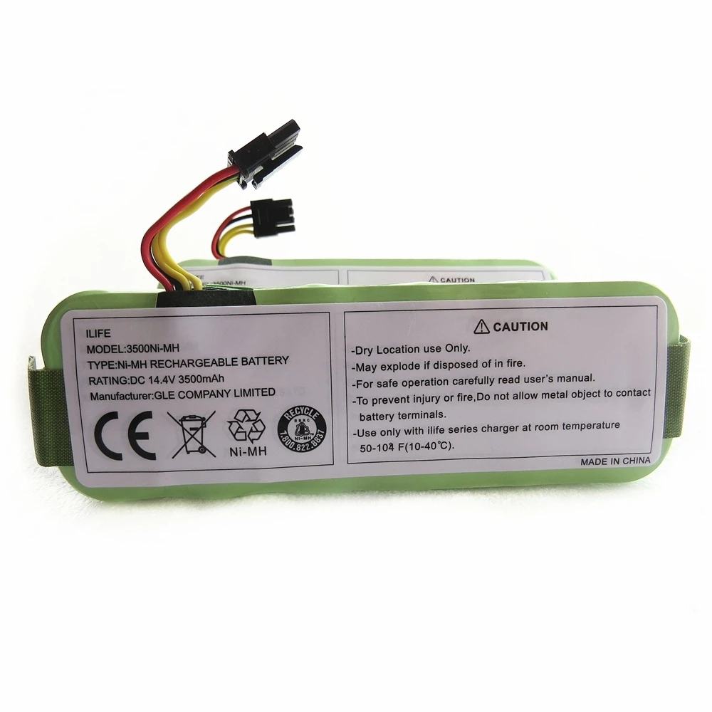 14.4V 3500mAh Battery for Panda X500 X580 Vacuum Clean Robot Battery for Ecovacs Mirror CR120 For Midea VCR06 VCR15 Haier T320
