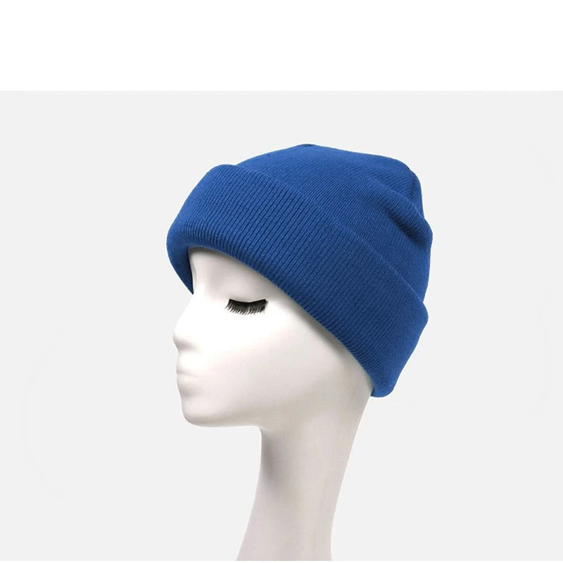 

New Knitted Hat Women Winter Beanies Knitted Solid Cute Hot Girls Autumn Female Beanie Caps Warmer Bonnet Ladies Casual Cap