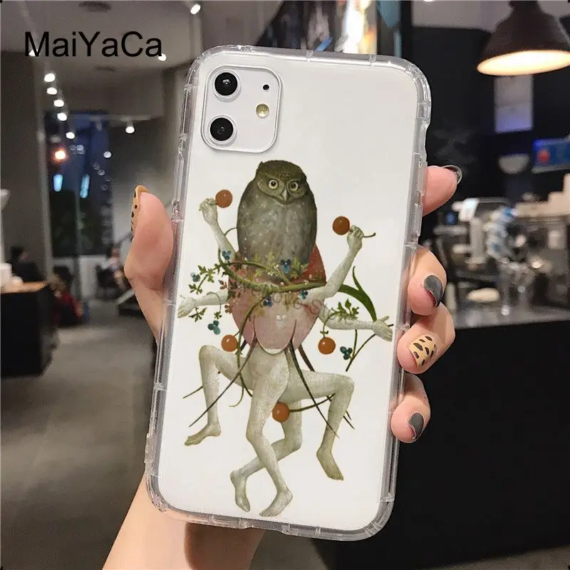 Aesthetic Renaissance Art Transparent Case For iPhone 13 12 mini 11 14 Pro Max SE 2020 6S 7 8 Plus 5S XS Max XR X Cover Coque