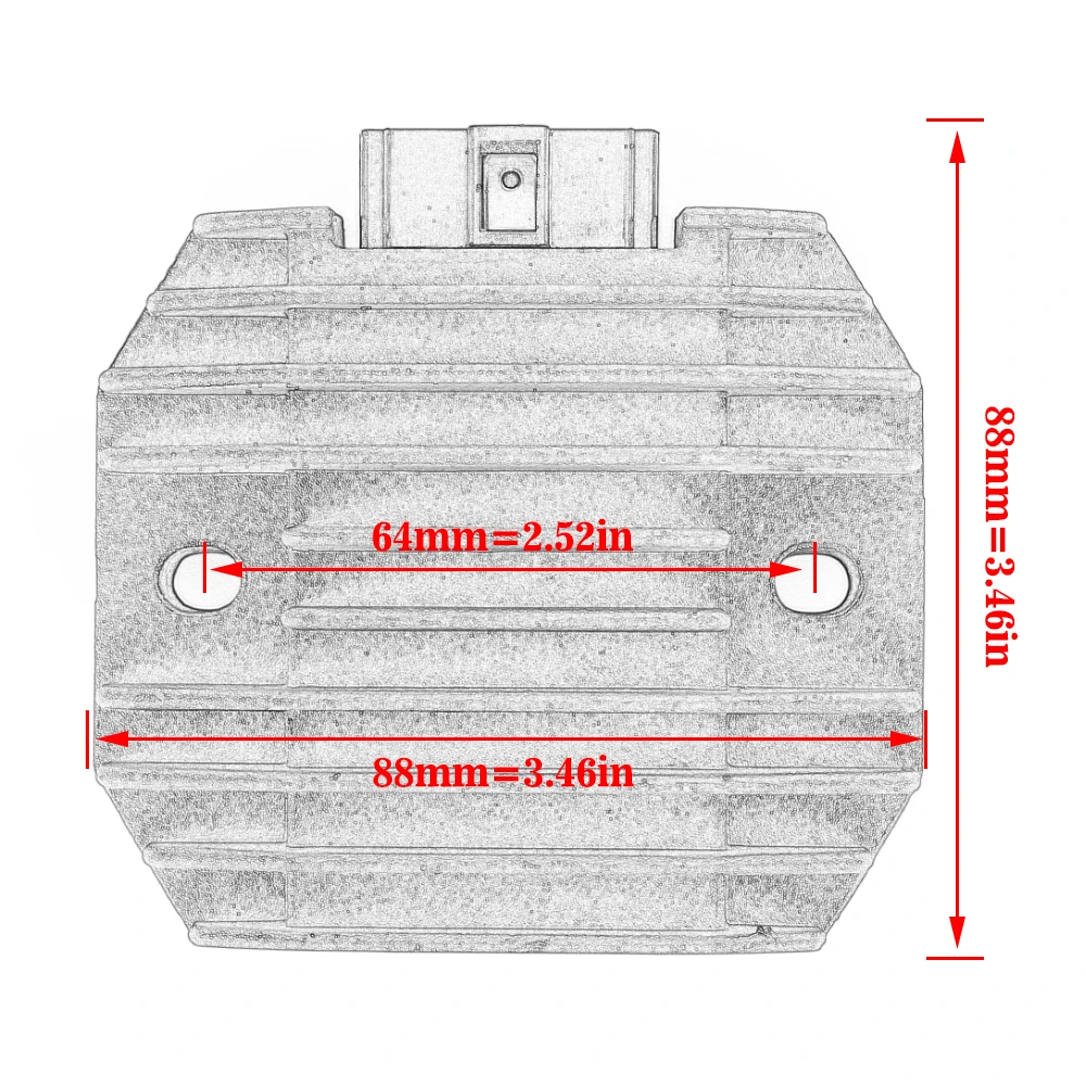 Motorcycle Regulator Rectifier for Yamaha YZF R1 R6 FZ6 FZ6N TMAX 500 FZR600 YZF600 TDM 850 XP500 FZ6S V-STAR XVS400 DS400