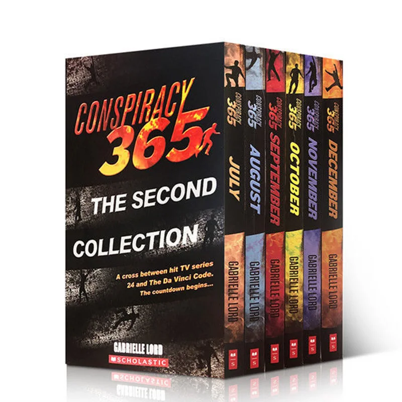 12 Volumes Engels Originele Roman Klassieke Adventure Detective Boek Conspiracy 365 Serie Breken Uit De Belegering