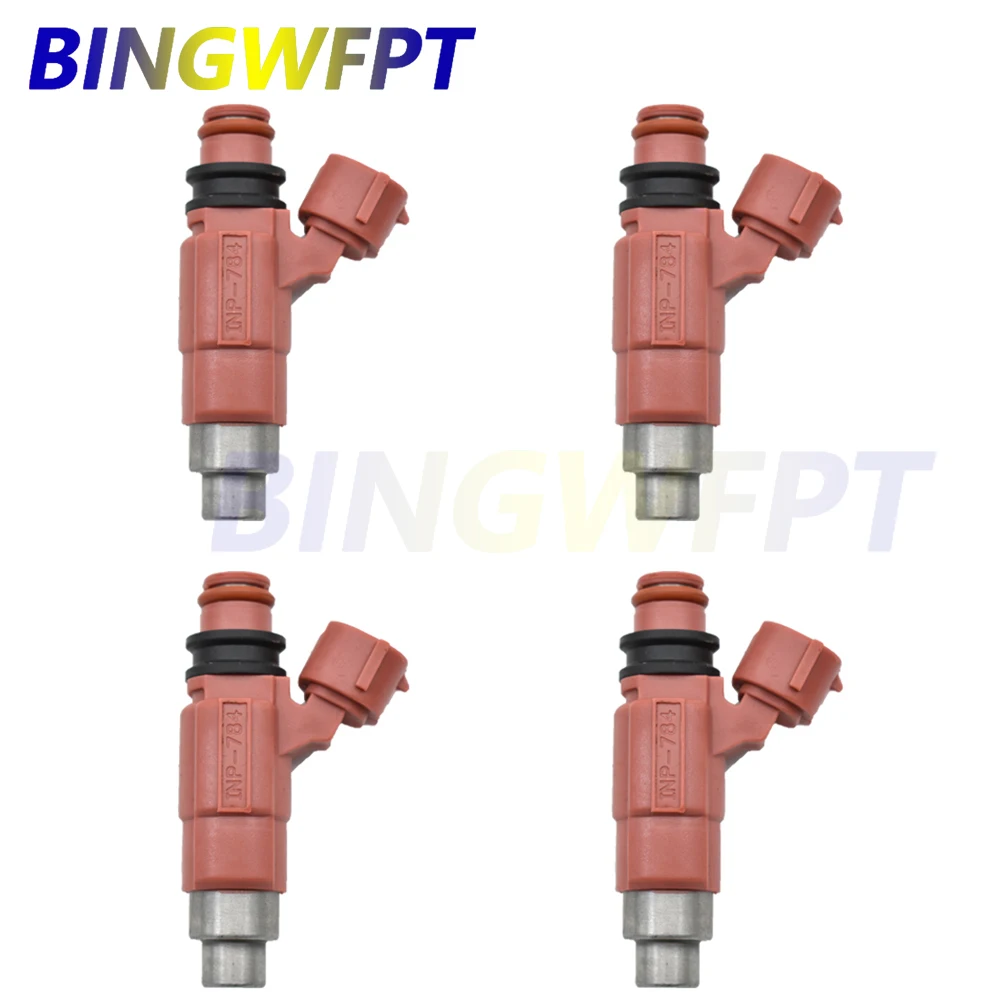 

4PCS INP-784 INP784 For Nissan Vanette Mazda E220 2.2L L4 Mitsubishi 1992-2002 Fuel Injector Nozzle INP 784 Car Accessories