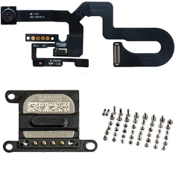 For iPhone 7 7Plus 8G 8 Plus Front Camera Flex Earpiece Ear Piece Sound Speaker With Full Set Screws