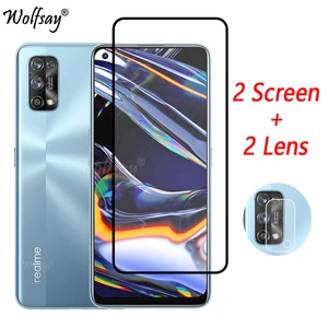 Temperiertes Glas für Realm 9 Pro Plus Realme Screen Protector 7 Pro 8i 9i C11 C35 C21Y Kamera Glas für Realm 9 Pro Plus Glas 8 Hauptzellverkaufsberkern C21y - №7