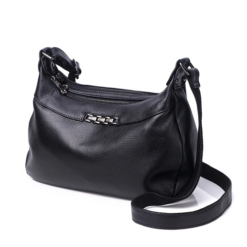 Genuine Leather Women\'s Bag Fashion Small Crossbody bags for women Shoulder Messenger Bag Luxury Handbags Female Purse Tote Bags