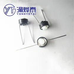 YYT 10PCS Tact switch 6*6*4.3 in-line 2-pin SKRGAAD010 / SKRGACD010 key switch micro-motion black white