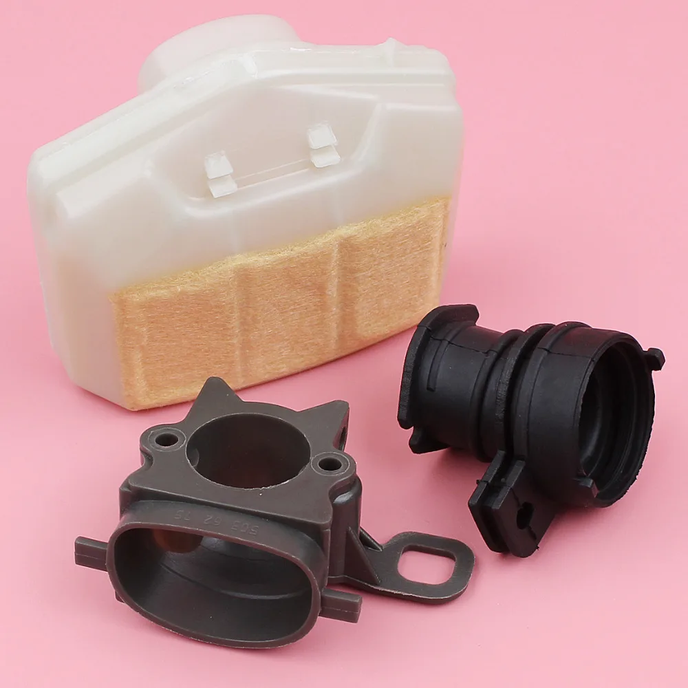 Adephol filtro dell'aria Cleaner collettore di aspirazione Base di montaggio a gomito per Husqvarna 372 371 365 362 ricambio per motosega sostituire la parte dello strumento