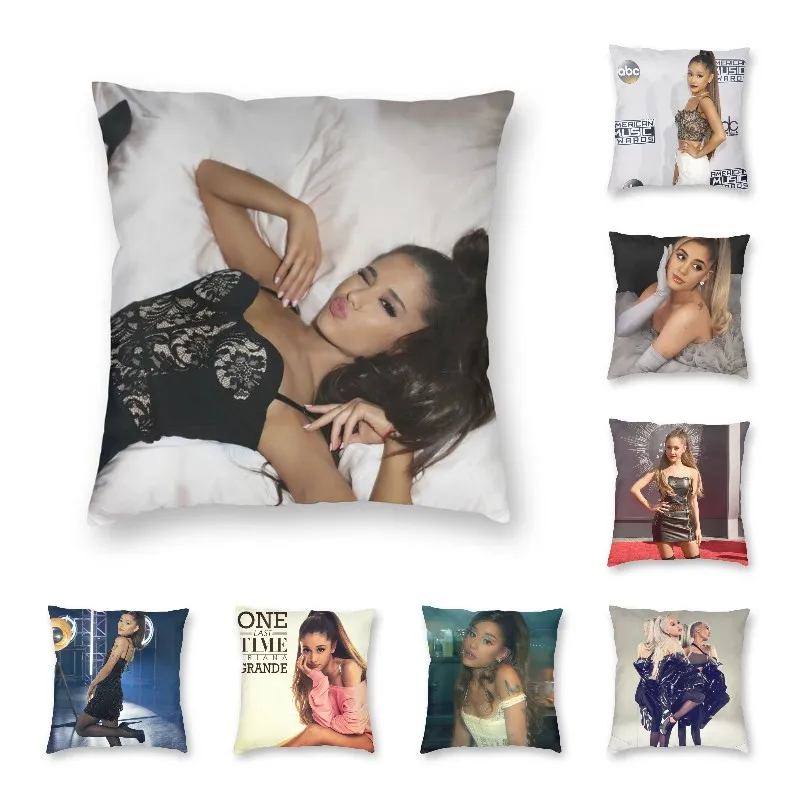 Sexy Ariana Grande Modern Pillow Cover Living Room Decoration American Singer Car Cushion