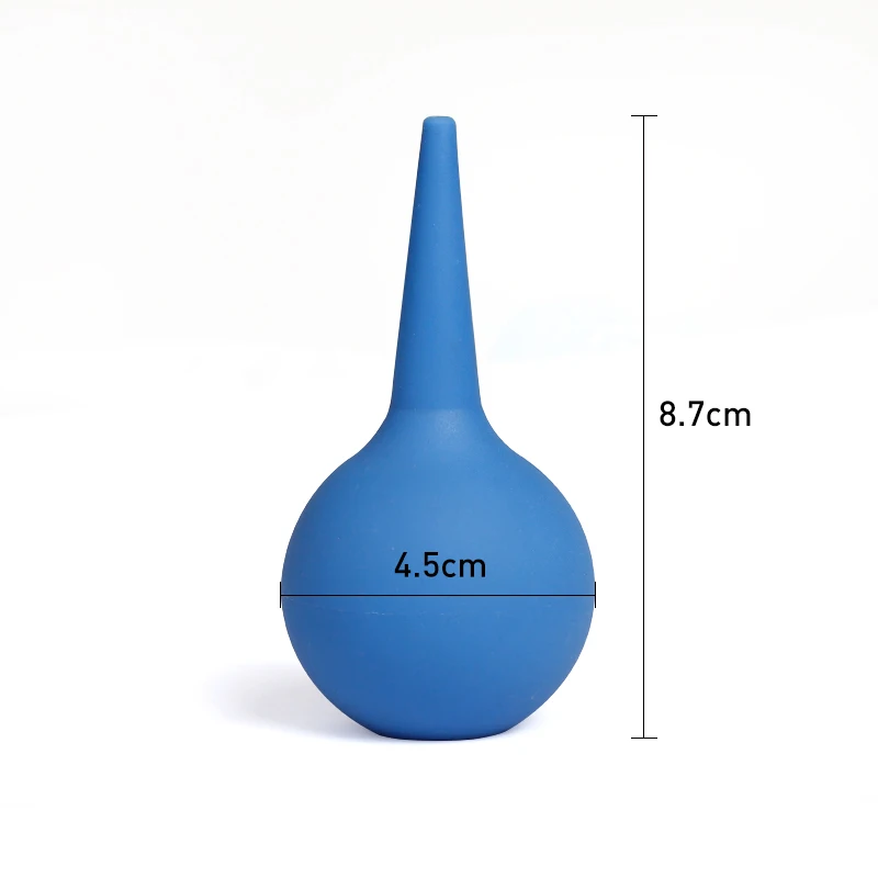 1pcs Soft Material Ear Washer Syringe Bulb Air Blower Pump Dust Cleaner Rubber Suction Ear Syringe Ear Care Washing Squeeze Bulb