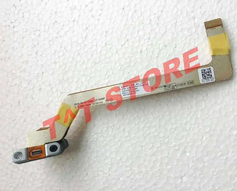 original for DELL Alienware M15 R2 Keyboard connector FPC cable EDQ51_KB_BL_FPC DA300017W10 LF-H356P CN-02PWRW 2PWRW 02PWRW