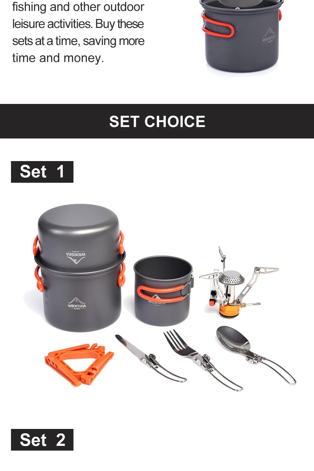 Camping Cookware & Utensil Set — product detail 7