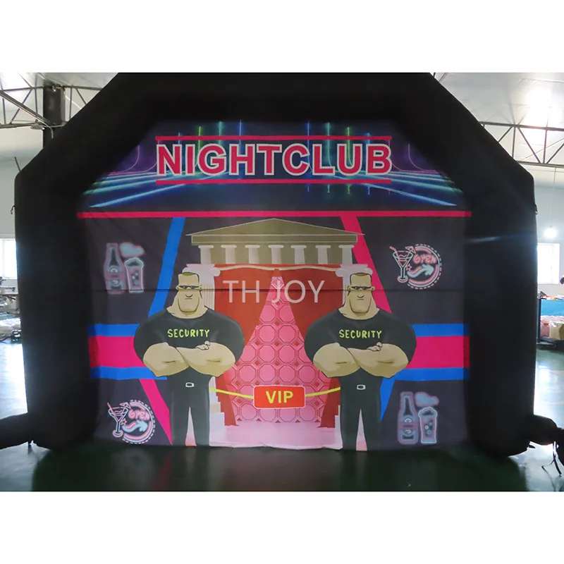 free air shipping to door,5x4m inflatable nightclub tent,inflatable bar inn disco nightclub pub tent for party