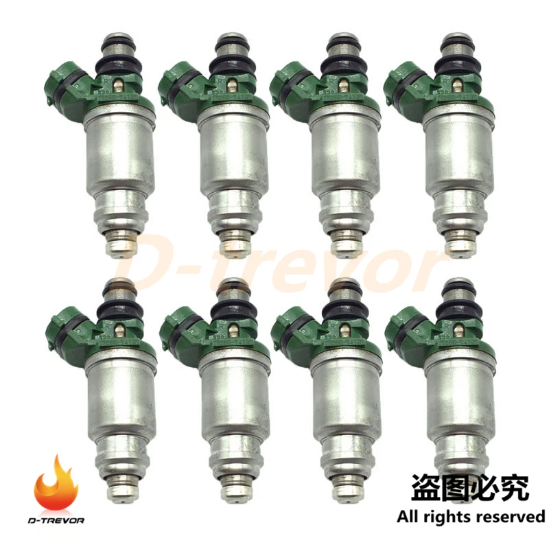 8pcs OEM 23250-74100 Fuel Injector Nozzle For Toyota Camry Celica MR2 Solara 2.2 RAV4 2.0L 23209-74100 2320974100 2325074040