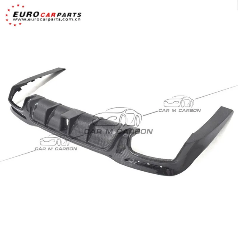 S-CLASS W222 S63/S65 B style carbon fiber rear diffuser with exhaust tips fit for 2018y 2019year S63/S65 rear diffuser