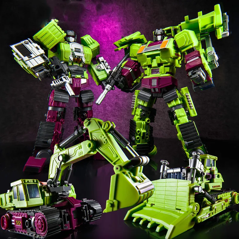 JINBAO Transformation G1 Devastator 6IN1 Oversize KO Bonecrusher
