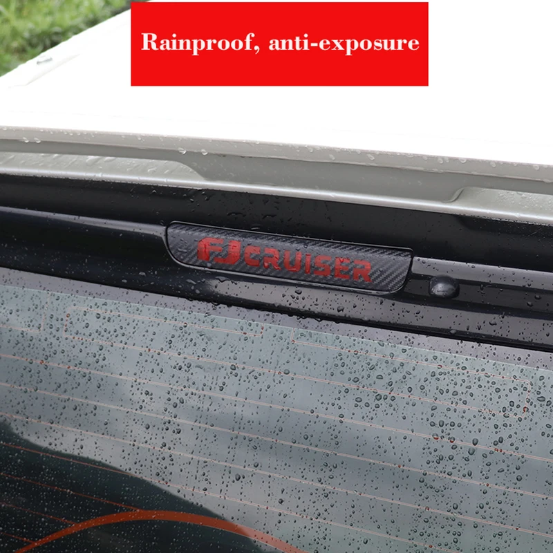 For Toyota FJ Cruiser Brake Light Sticker Exterior Modification High Brake Light Stop Lights Lampshade Protection Stickers