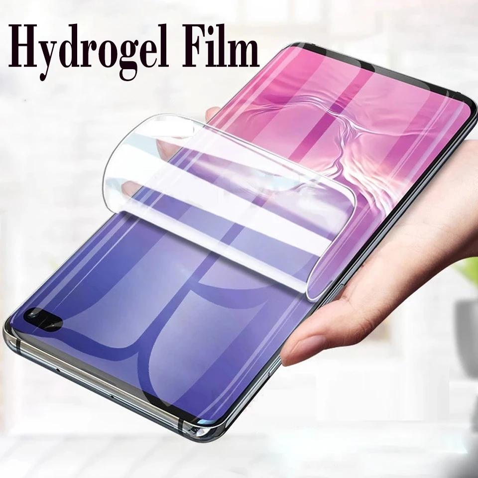 100Pcs Hydrogel Film Screen Protector For Samsung Galaxy S22 S20 S21 Ultra S8 S9 S10E S23 Plus Protective Soft Film Not Glass