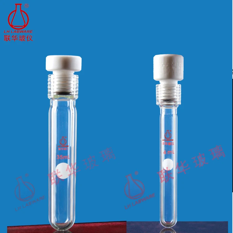 Tubular Thick-walled Pressure Tube Sealed Tube Pressure Bottle Glass LH-250