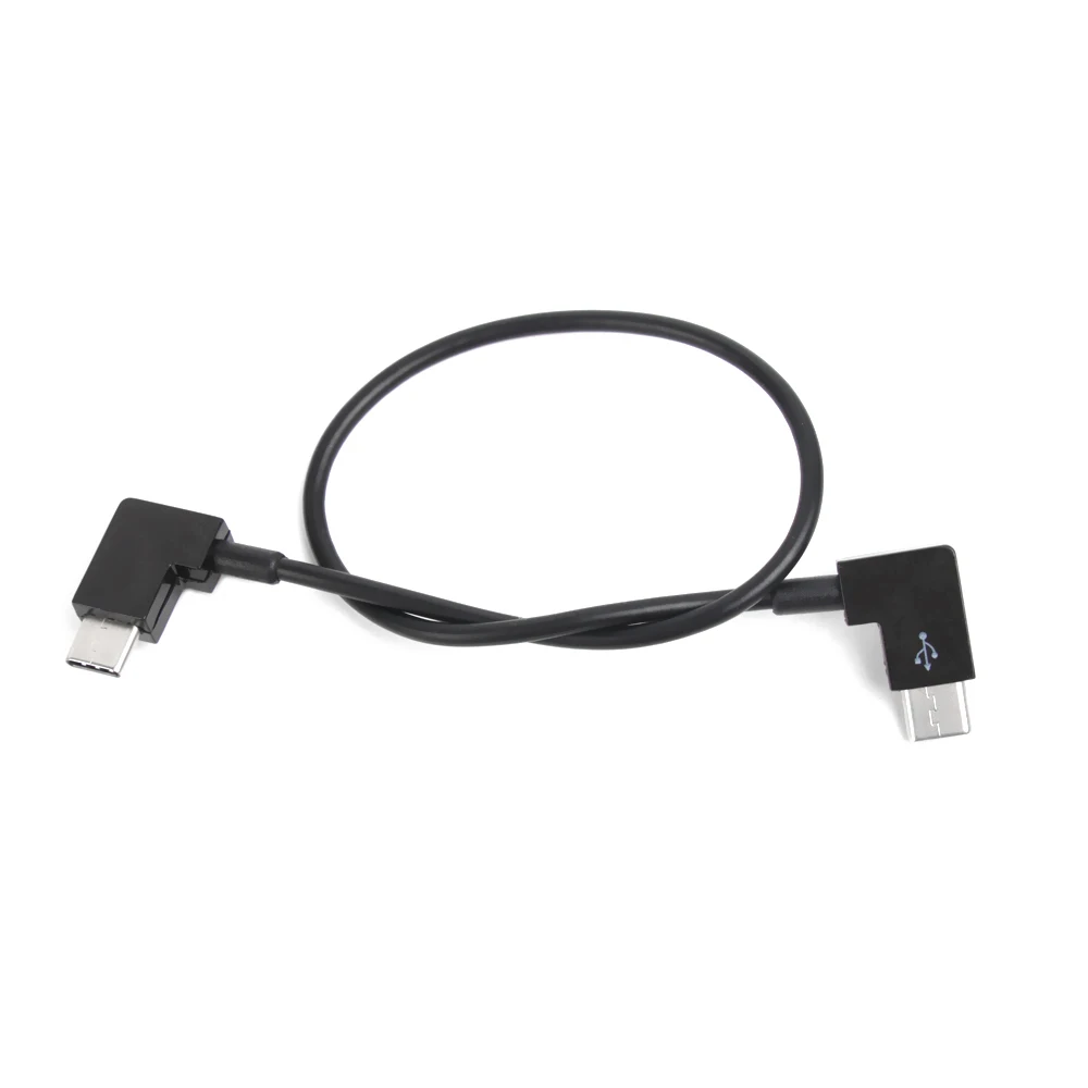 Kabel do transmisji danych dla DJI MINI 4K/Mini 2/Mavic 3/Air 2/2S Drone 30cm kabel połączeniowy typu C do złącza Micro-USB IOS typu C do telefonu