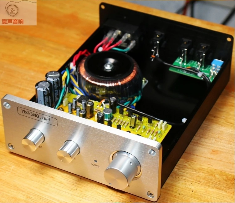 DIY Fully Separation HIFI Tone Preamp Base On UK NAD Preamplifier