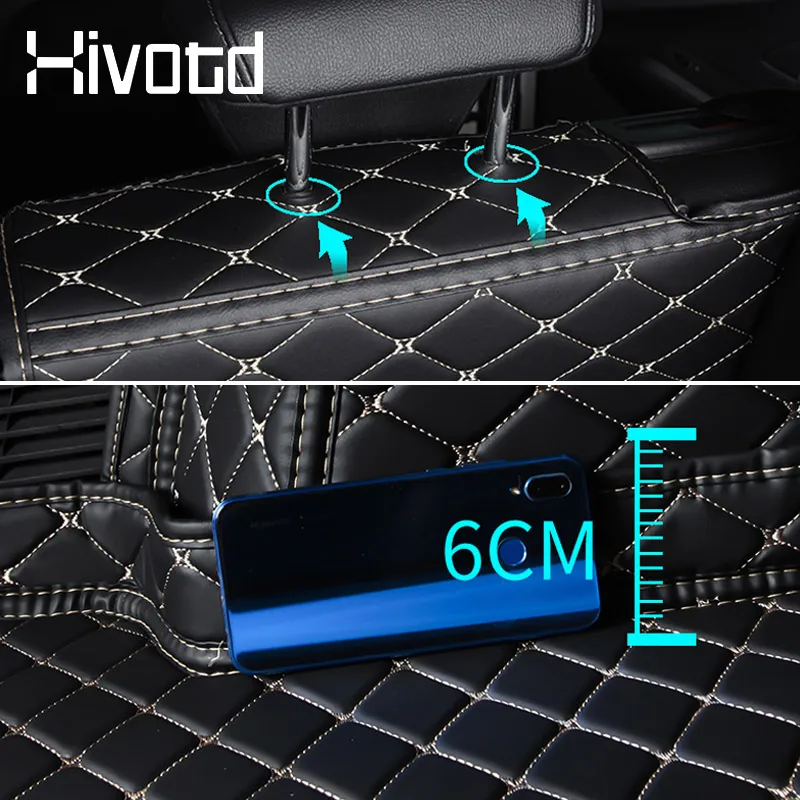 سيارة الخلفي الجذع حصيرة منصات البضائع بطانة التمهيد السجاد الديكور الداخلي اكسسوارات لشيري تيجو 7 برو Xcite x-cross 7 2023-2020 #4