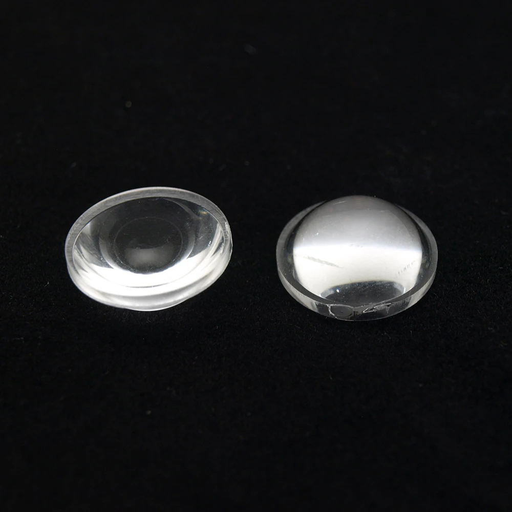 2pcs 17mm MINI PMMA Plano Convex Acrylic Lens for Zoom LED Flashlight Bike Head Lamp Spotlight