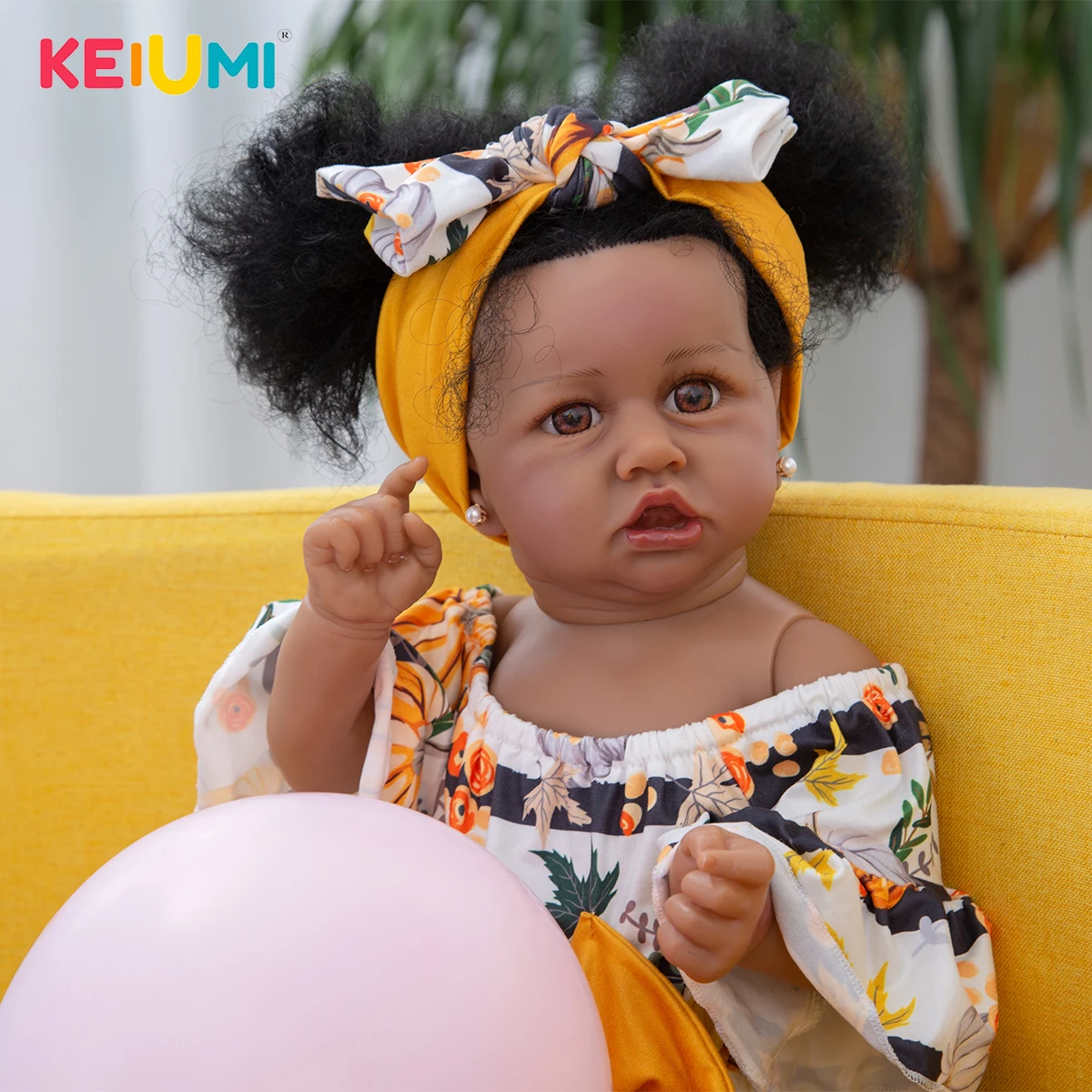 

KEIUMI 57 CM Soft Full Silicone Vinyl Reborn Babie Fast Delivery Well Packaged Reborn Newborn Baby Doll Fashion Children's Toy