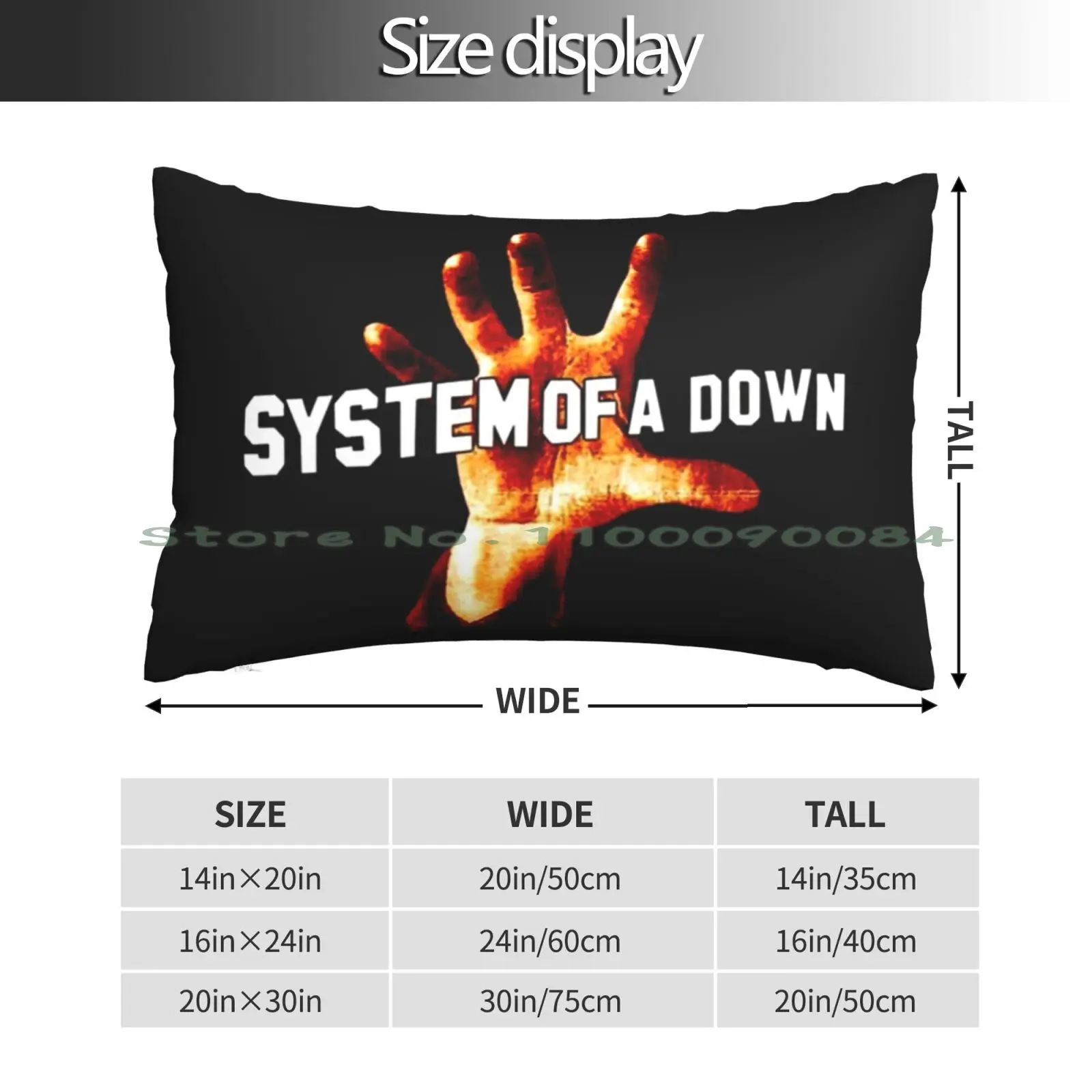 Hand Systym Soad Pillow Case 20x30 50*75 Sofa Bedroom Sport Golf Stuff Hypebeast Lifestyle Athletic Wear Equipment Ping Premium